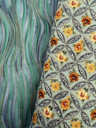 Cotton fabric remnant bundle - fabric,