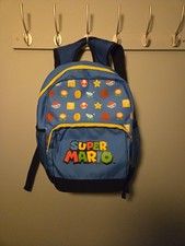 SUPER MARIO Backpack Blue and