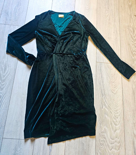 Women green velvet - h&m,
