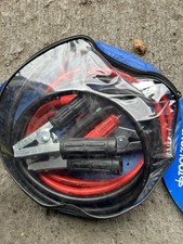 Toolzone 600AMP Jump Leads In Zip Case Car Vehicle Van Motorhome