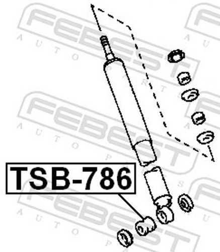 Fits febest tsb 786 - fits, tsb-786