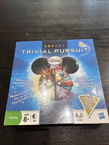 Trivial pursuit disney for - trivial, all