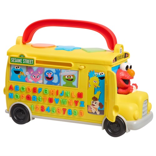 Elmo learn school bus - learn, go