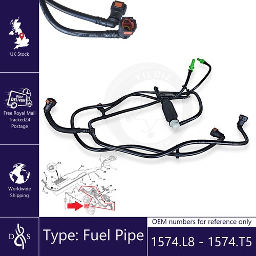 Fuel pipe fits - fuel, citroen