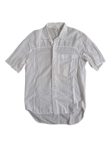 Cos white casual - white, button