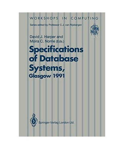 Specifications database - specifications, of