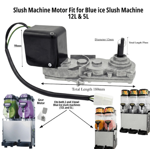 Blue ice slush machine - ice,
