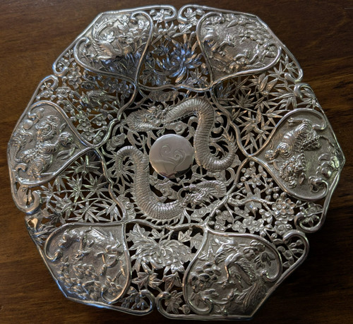 Wing fat chinese export - chinese, silver