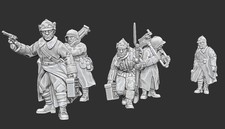 WWII Soviet Maxim MMG Squad (5