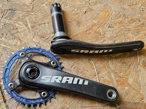 Sram carbon crankset - carbon,