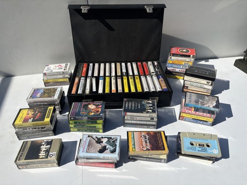 Job lot vintage cassette tapes - job,