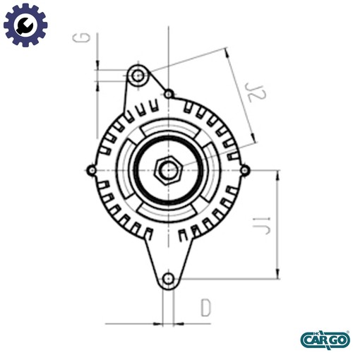 Alternator 032 116 732 - alternator,