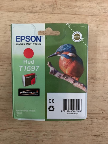 Genuine epson t1597 red ink - t1597,