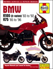 Bmw k100 k75 manual service - bmw,