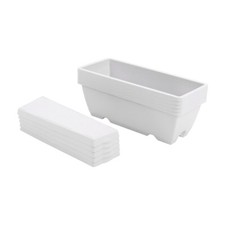 5 x Trough Plant Pot Long