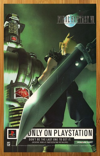 1997 final fantasy vii ps1 - 1997,