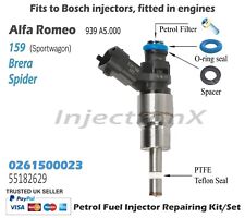 Fuel Injector Service Kit O-Ring 0261500023 for Alfa Romeo (939) 2.2 JTS engines