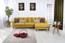 Rubeza Paula 2+Seater/Chaise - Posh Gold