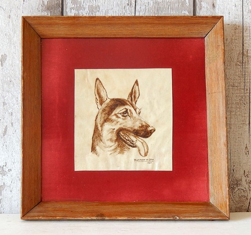 Original vintage sketch - vintage,