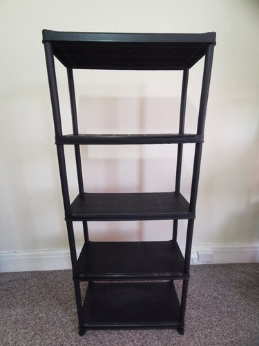 Tier plastic shelving - plastic,