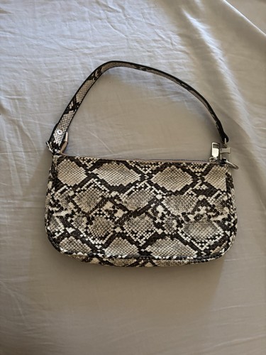 Shein snake print baguette - shein,