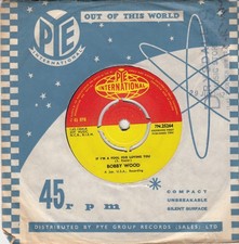 BOBBY WOOD *IF I'M A FOOL FOR LOVING YOU* 1964 UK ROCKABILLY