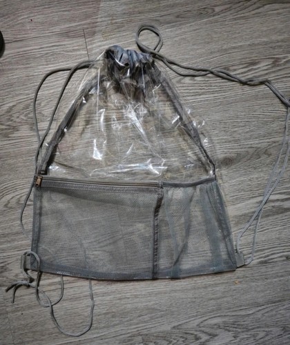 Unisex transparent backpack - unisex,,