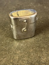 Antique Travelling Ink Well Original Glass Bottle