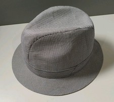 William Hunt Saville Row Mens 'Golf Sexy' Trilby Hat - houndstooth chequered