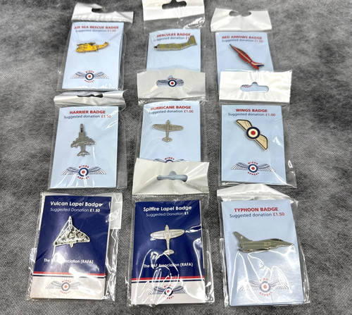 Wings appeal pin - r.a.f.,
