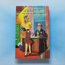 Comic Postcard C1965 Blonde