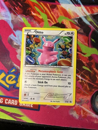 Pokemon tcg ditto xy40 - tcg, black