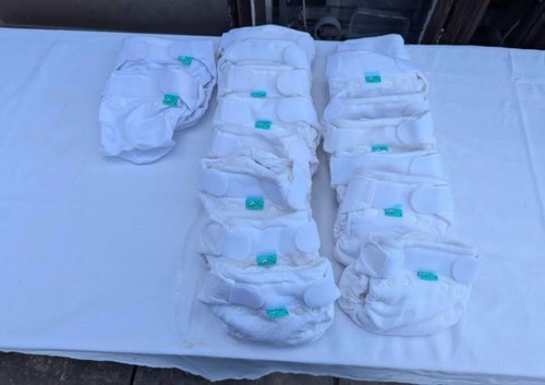 Reusable nappies bundle - reusable,