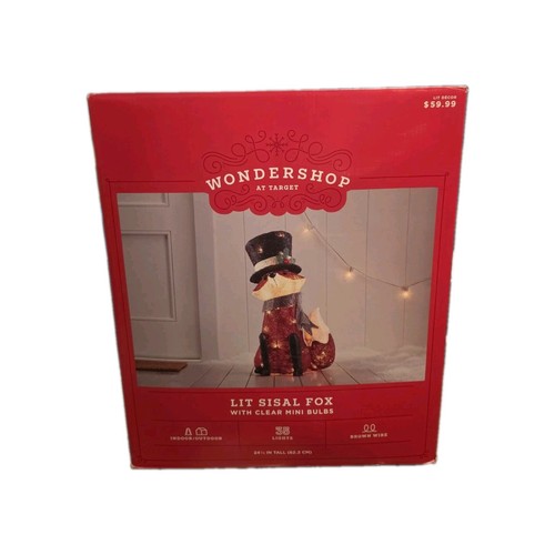 Wondershop target lit - lit, sisal