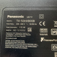 PANASONIC TX-58HX800B Tv Stand With Original Fitting Screws