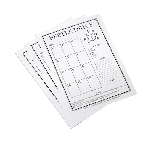 Beetle drive cards pack of - beetle,