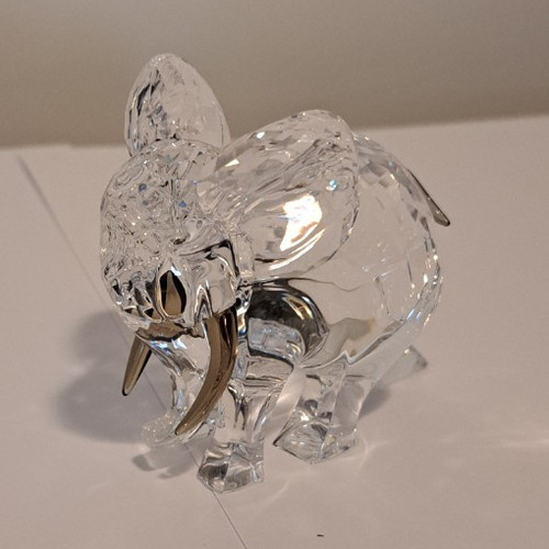 Swarovski crystal elephant - swarovski,