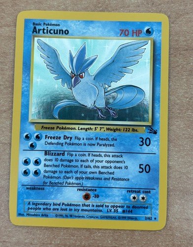 Fossil articuno holo - fossil,