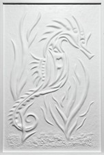 Hand made plaster wall art