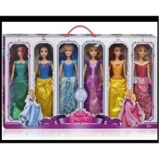 Pretty Princess Doll Collection Set of 6 Princess Dolls Diversity Pretty Doll