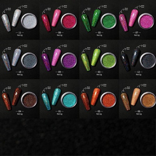 Holographic nail powder - holographic,