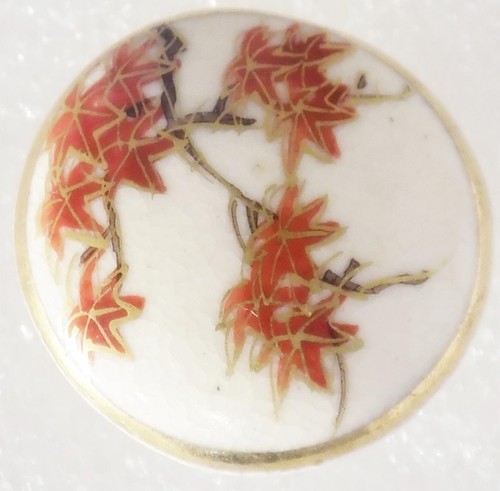Japanese satsuma button - japanese,