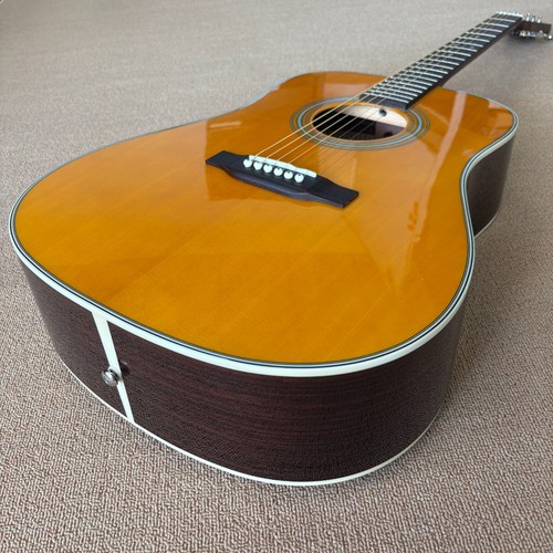 Custom d28 acoustic - acoustic, guitar