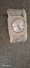 VINTAGE GOBLIN MANTEL CLOCK FOR PARTS 