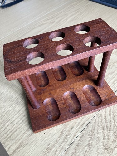 Tobacco pipe stand rack wood - tobacco, stand/rack
