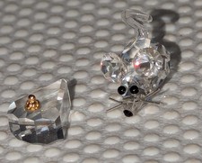 crystal mouse and cheese