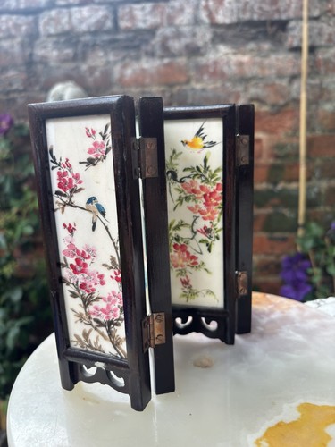 Vintage asian tabletop carved - asian,