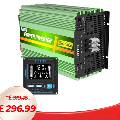 Edecoa 3500w power inverter - edecoa, dc