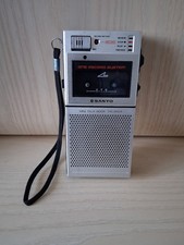 Sanyo TRC-3550A Mini Talk Book Mini Cassette Voice Recorder. Not working. (GAR)