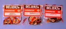 LAVERDA 1000/JOTA 1200CARBURETTOR  DELLORTO GENUINE GASKET SEAL SETS SET 3